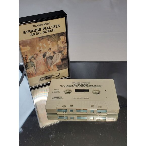 Strauss Waltzes - Antal Dorati Cassette Tape London Philharmonic Orchestra - Picture 3 of 3